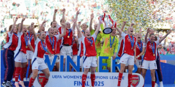Arsenal in a Dramatic Comeback Stunned Holders Barcelona to Lift First UEFA Women’s Champions League title in 18 years