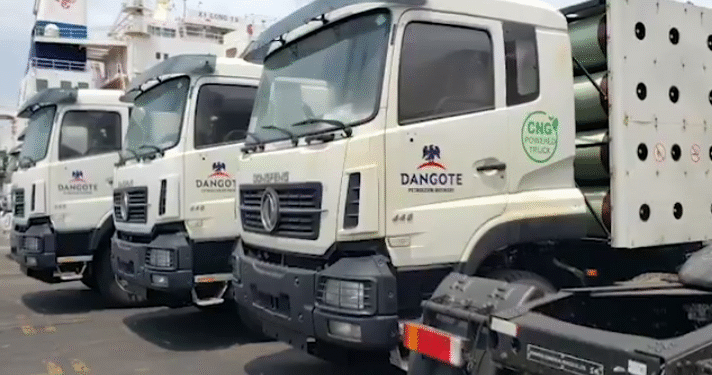 Dangote Installs Cameras on CNG Trucks,  Recertifying all Truck Drivers