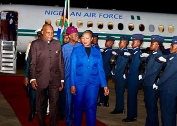 Shettima Arrives South Africa for G20 Summit