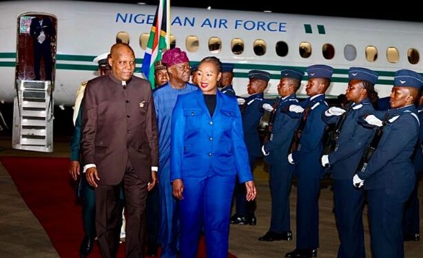 Shettima Arrives South Africa for G20 Summit
