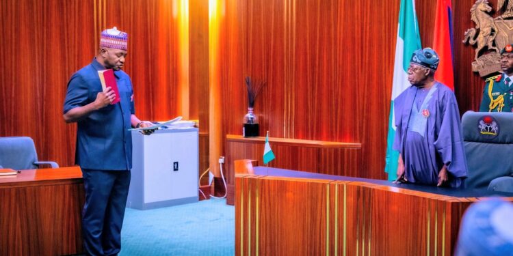 President Tinubu Swears in General Musa as Minister of Defence