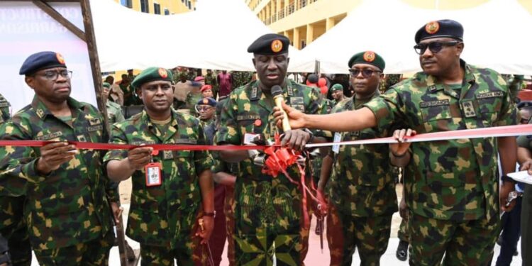 COAS Commissions New Soldiers Club at Doddan Barracks