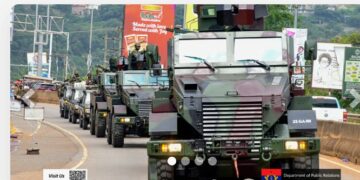 GAF Other Security Services Conduct Joint Show of Force