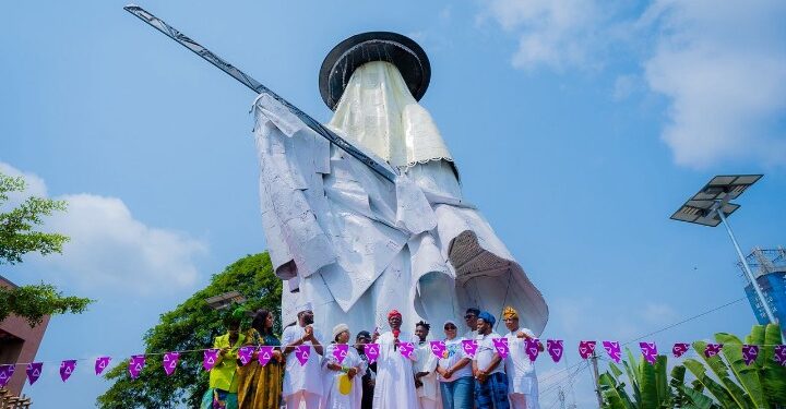 Sanwo – Olu Commissions   Eyo Monument; Reaffirms Commitment to Lagos Cultural Identity