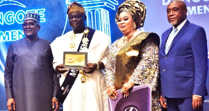 Dangote Splashes 15 billion in Gifts, Cash to Appreciate Cement Distributors at Awards Nite