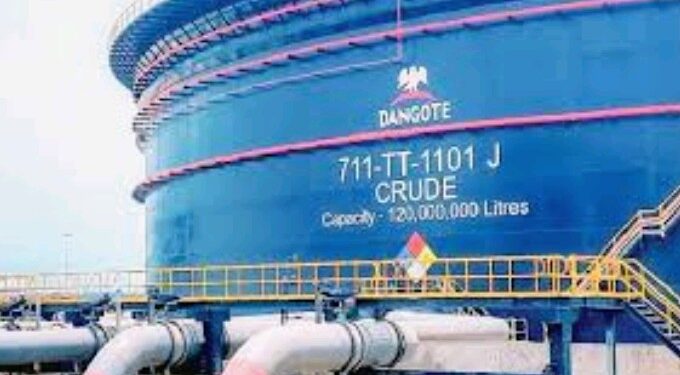 Dangote Refinery’s Crude Distillation Unit and Motor Spirit      (MS) Block Hit 650,000 bpd Capacity