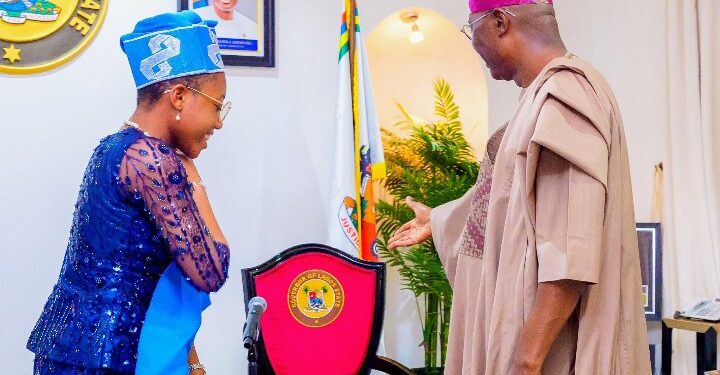14 Year Old Girl Becomes Lagos                One – Day Governor, as                      Sanwo  -Olu Vacate Seat