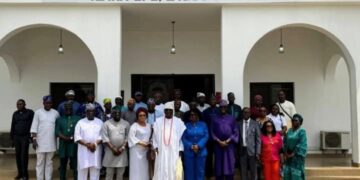 LASU VC, Management Pays Familiarisation Visit to New Chancellor, HRM Oba Olufolarin Ogunsawo, as Monarch Pledges to be a Father Figure to University