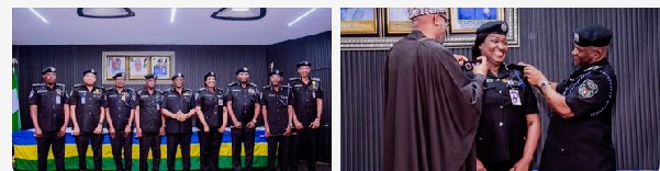 IGP Disu Decorates Newly Promoted Deputy Inspector – General of Police
