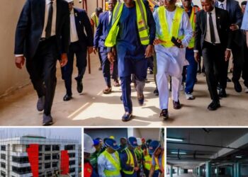 Sanwo – Olu – Alausa Multi – Agency Building Now at Completion Stage, To be Opened by President