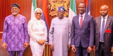 President Tinubu Swears in Taiwo Oyedele as Minister of State for Finance, Extols his Experience, Dedication