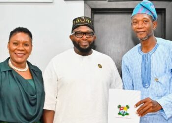 Lagos Head of Service Presents Appointment Letters to Adeyemi, along with Six other Newly Appointed Permanent Secretaries