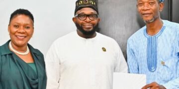 Lagos Head of Service Presents Appointment Letters to Adeyemi, along with Six other Newly Appointed Permanent Secretaries
