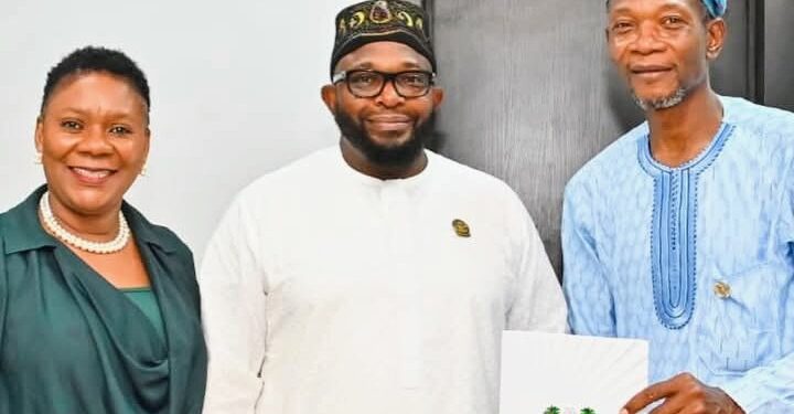 Lagos Head of Service Presents Appointment Letters to Adeyemi, along with Six other Newly Appointed Permanent Secretaries