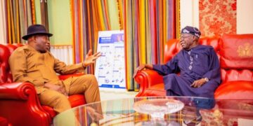 PHOTO NEWS: President Bola Ahmed Tinubu on Wednesday Received former President Goodluck Jonathan at the Presidential Villa, Abuja.