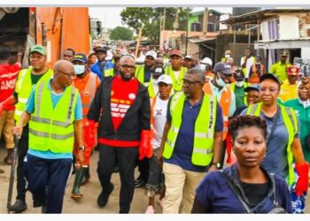 Lagos Head of Service Monitors Environmental Sanitation in Agege