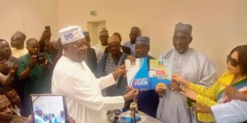 JUST IN: President Tinubu Picks APC Nomination Forms Ahead of 2027 Race