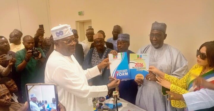 JUST IN: President Tinubu Picks APC Nomination Forms Ahead of 2027 Race