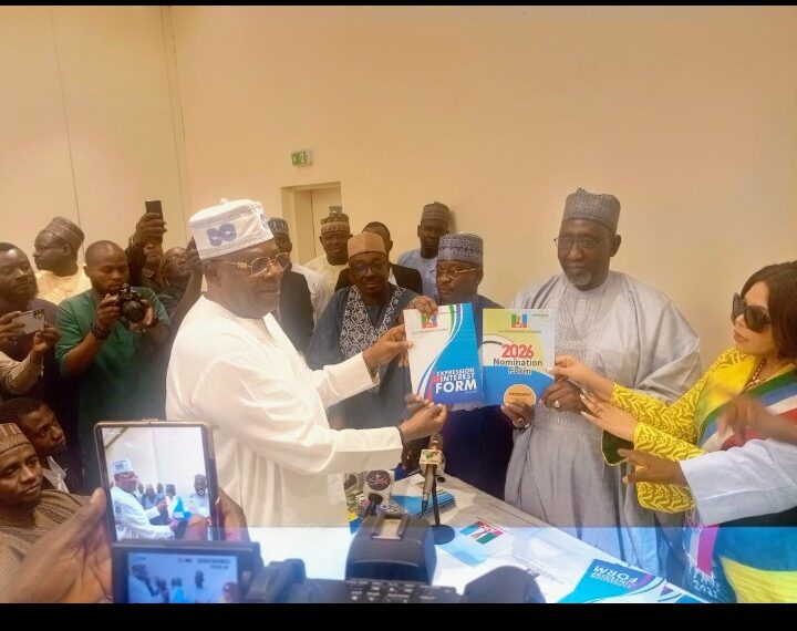 JUST IN: President Tinubu Picks APC Nomination Forms Ahead of 2027 Race