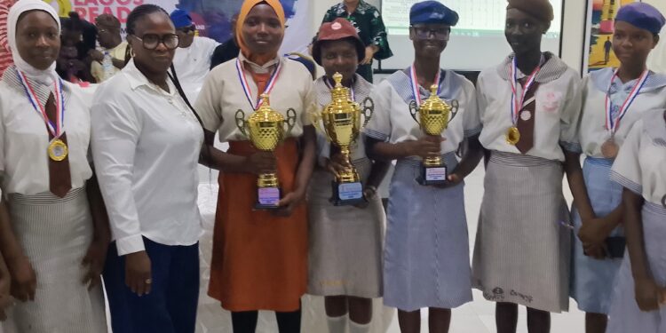 District Two Representatives Eva Adelaja  Girls Senior Secondary School, Bariga Emerged Winner at 8th Edition of Lagos Reads Quiz Competition Among Public Schools in the State