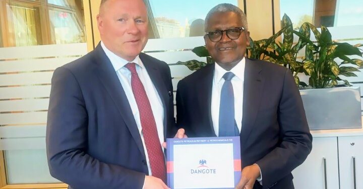PHOTO NEWS: Aliko Dangote in Norway