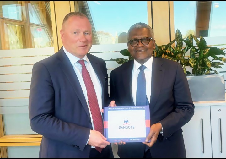 PHOTO NEWS: Aliko Dangote in Norway