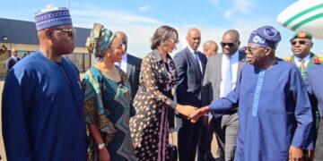 President Tinubu Arrives in Kigali for Africa CEO Forum