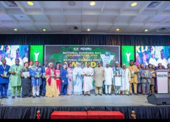 First Lady of Nigeria, Senator Oluremi Tinubu, CON, Receives Diaspora Health and Humanity Champion Award, Calls for Sustained Diaspora Support for Nigeria’s Healthcare System