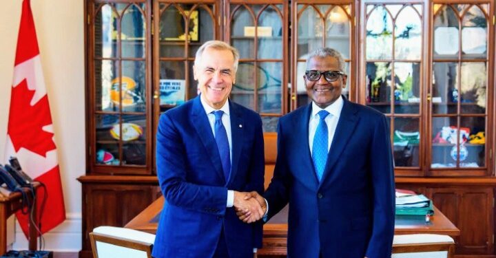 Dangote, Canada’s Prime Minister Discuss Investment Partnerships