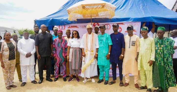 Olu of Agboyi Kingdom, HRM, Oba Oladega, Residents Commend Governor Sanwo – Olu on EKOSHA Rural Health Scheme